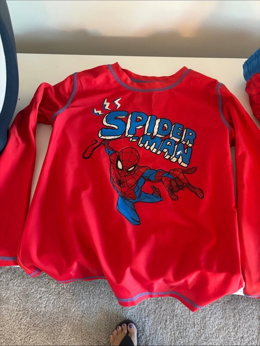 Marvel Spider-Man Swimwear  Set - Red & Blue